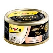 Gimcat Shinycat Kıyılmış Tavuk Fletolu Kedi Konservesi 70 Gr