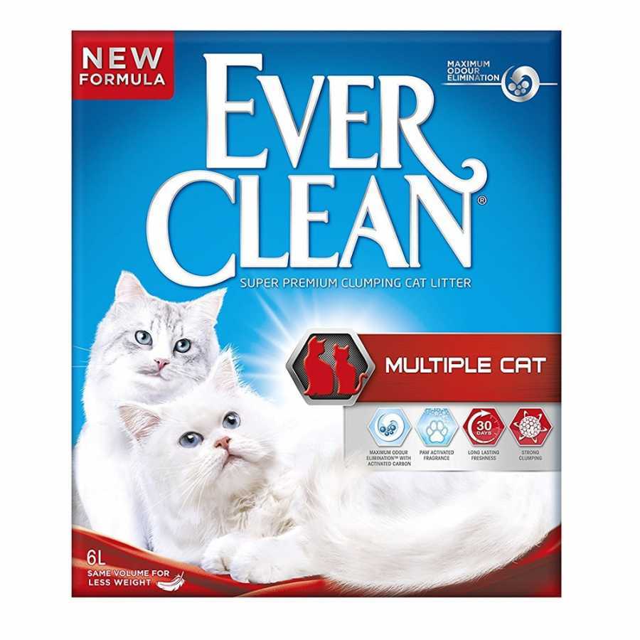 Ever Clean Multiple Cat Kedi Kumu 6 Lt