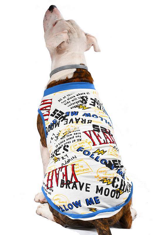 Büyük Irk Köpek T-shirt Adimu - Köpek Kıyafeti
