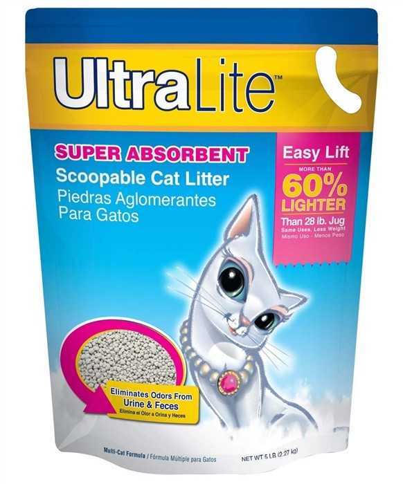 Ultra Lite Topaklaşan Parfümlü Kedi Kumu 5 Lt