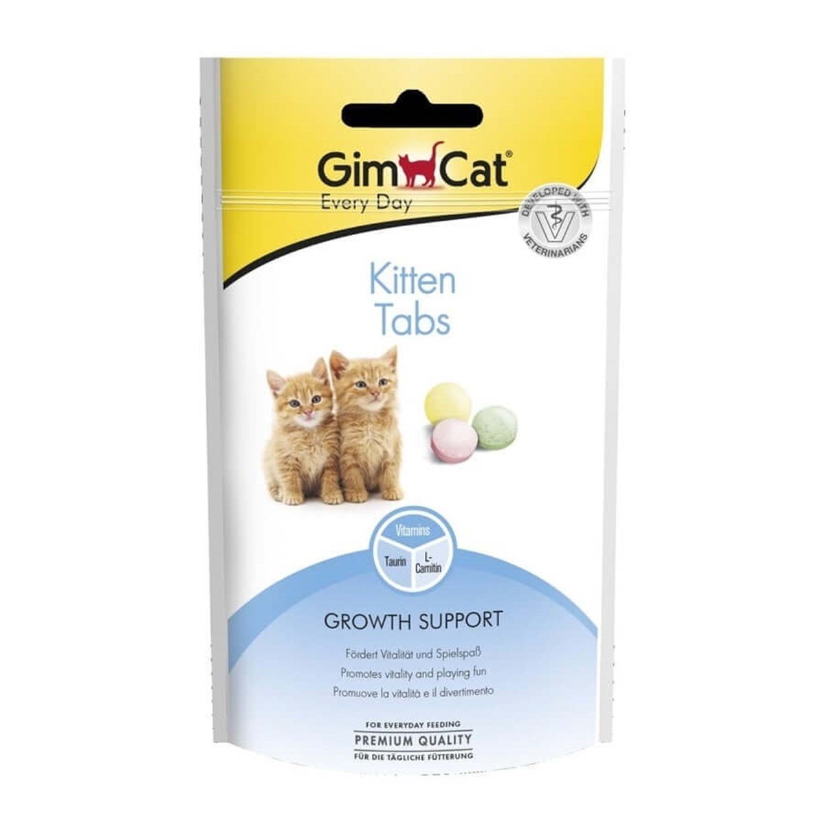 GimCat Kitten Tabs Kedi Ödülü 40gr