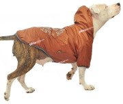 Büyük Irk Köpek Yağmurluk - Huron - Kahverengi - Köpek Yağmurlukları