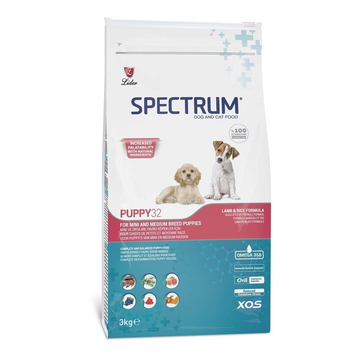 Spectrum Puppy Kuzulu Yavru Köpek Maması 3 kg