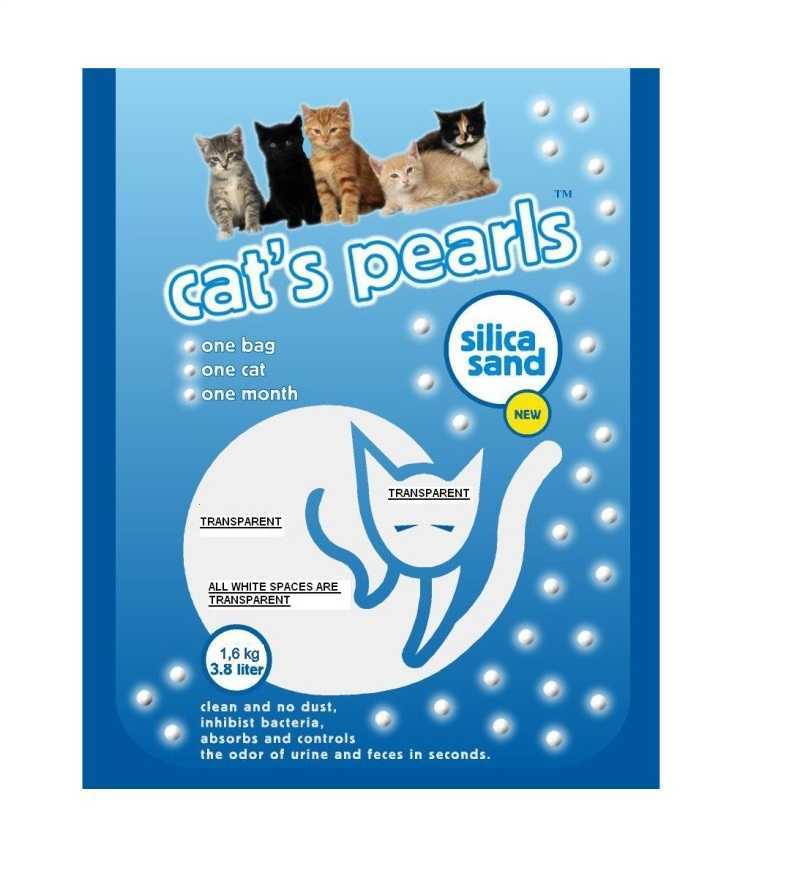 Cat's Pearls Hijyenik Silika Kedi Kumu 1,6 Kg
