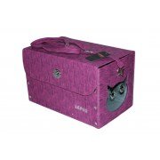Lepus Style Bag Kedi Taşıma Çantası Fuşya