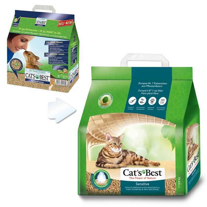 Cats Best Öko Plus 10 Lt. Organik Kedi Kumu 4.3 Kg