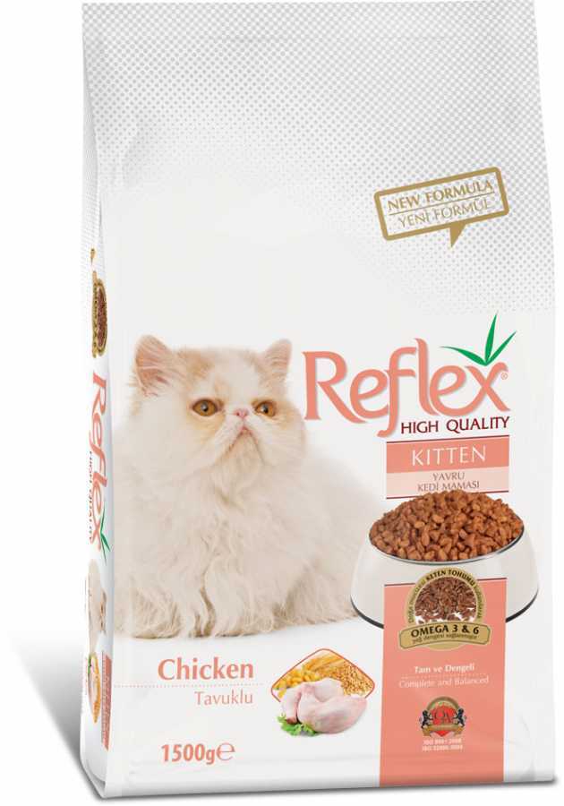 Reflex Kitten Tavuklu Yavru Kedi Maması 2 Kg