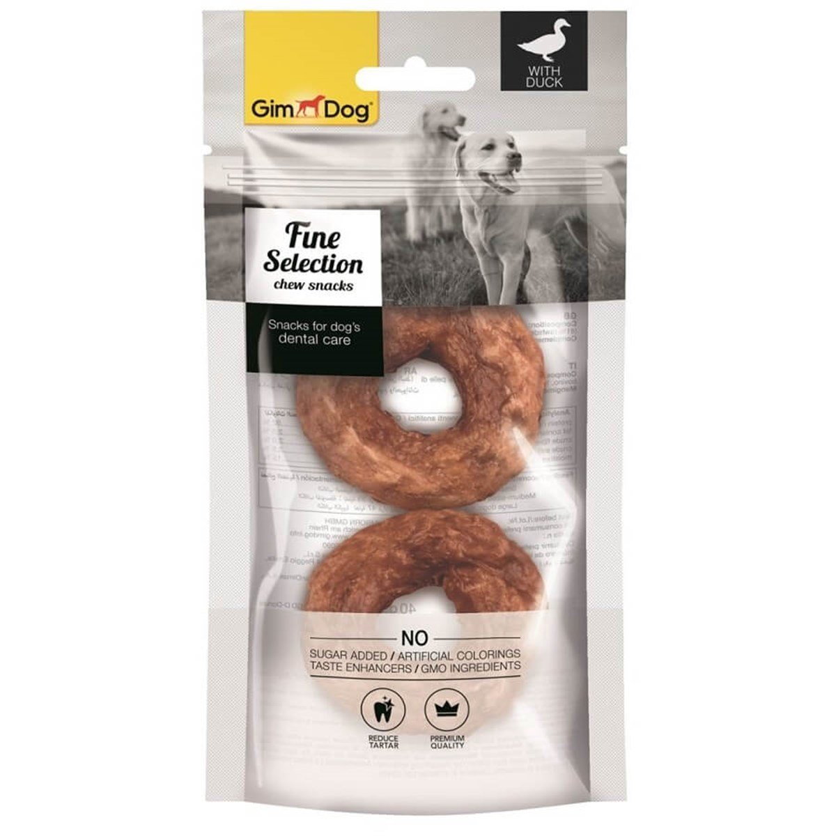 GimDog Fine Selection Donuts Ördekli  Köpek Ödülü 40 gr