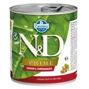 N&D Prime Tavuk Ve Narlı  Köpek Konserve Maması 285 GR