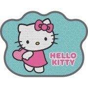 Hello Kitty Patili Turkuaz Kedi Paspası