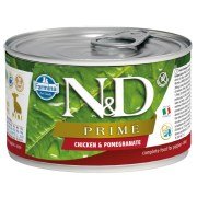 N&D Mini Prime Tavuk Ve Narlı Yavru Köpek Konserve Maması 140 GR