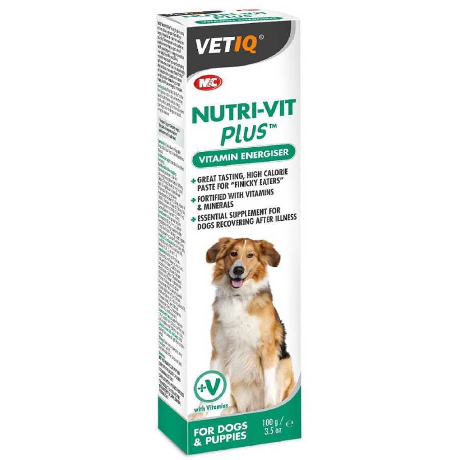 Vetiq Nutri-Vit Plus Köpekler Için Enerji Verici Vitamin Macunu 100 Gr