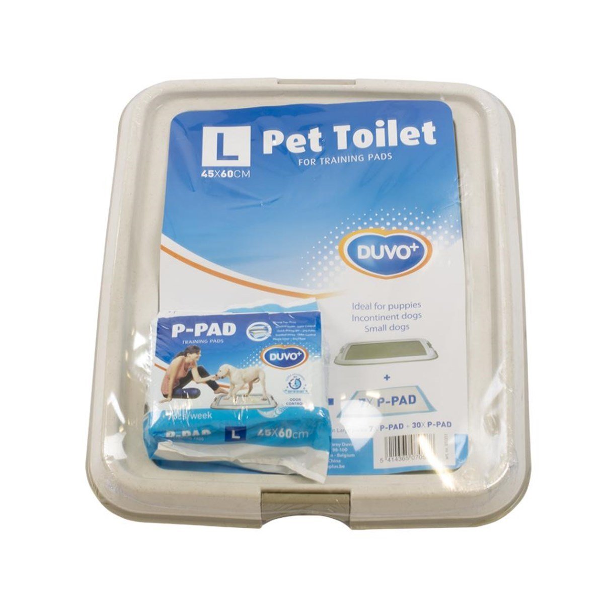 Duvo+ Pet Toilet +7 Pads Köpek Tuvalet ve Pedi 45x60cm