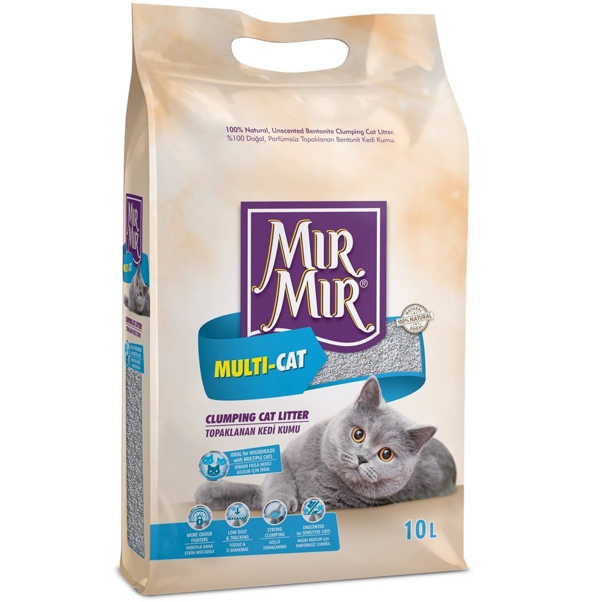 MırMır MulltiCat Kedi Kumu 10 Lt