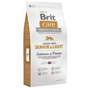 Brit Care Light Tahılsız Somonlu Patatesli Yaşlı Köpek Maması 12 Kg