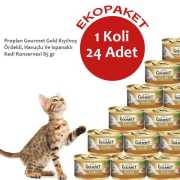 Proplan Gourmet Gold Ördek Havuç Ve Ispanaklı Kedi Konservesi 24 Lü