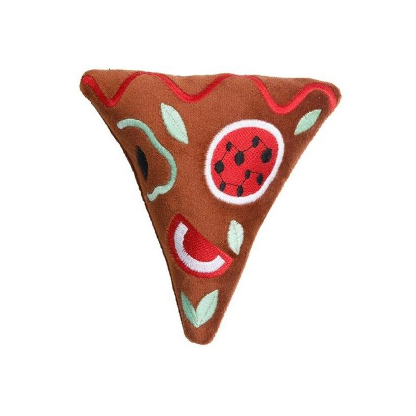 MatatabiDogs Lıttle Pizza Sesli Pelüş Köpek Oyuncağı
