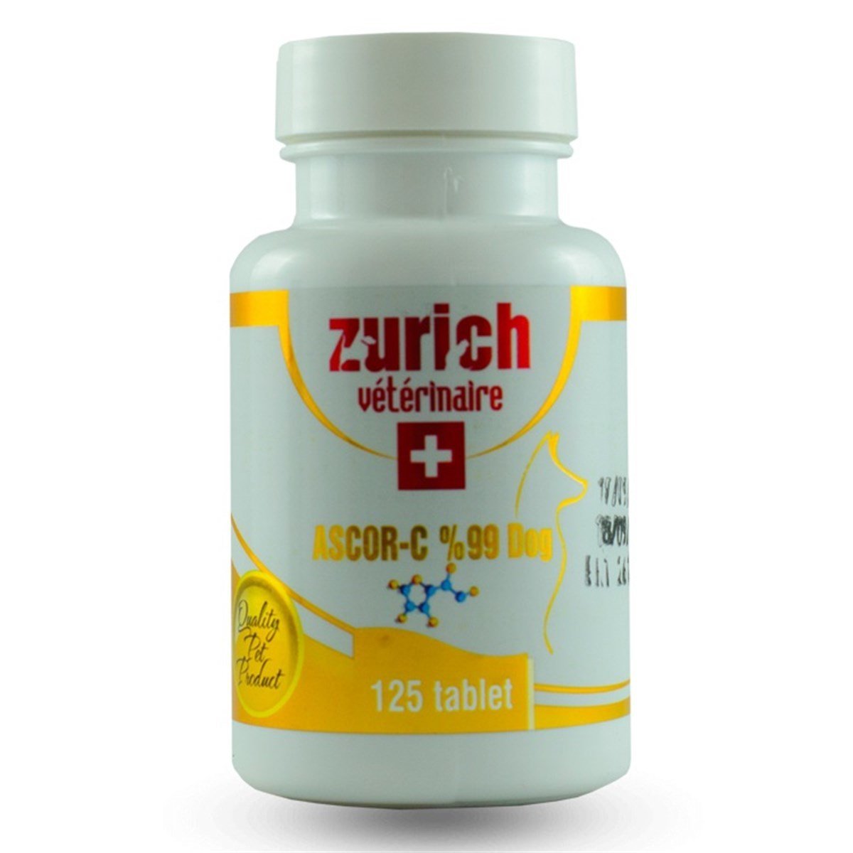 Zurich Ascor-C Köpek C Vitamini 125 Tb