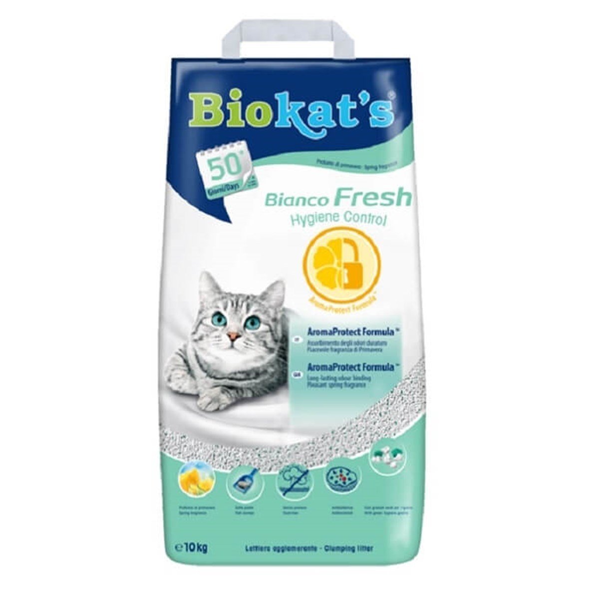 Biokats Bianco Fresh Hygiene Control Kedi Kumu 10 lt