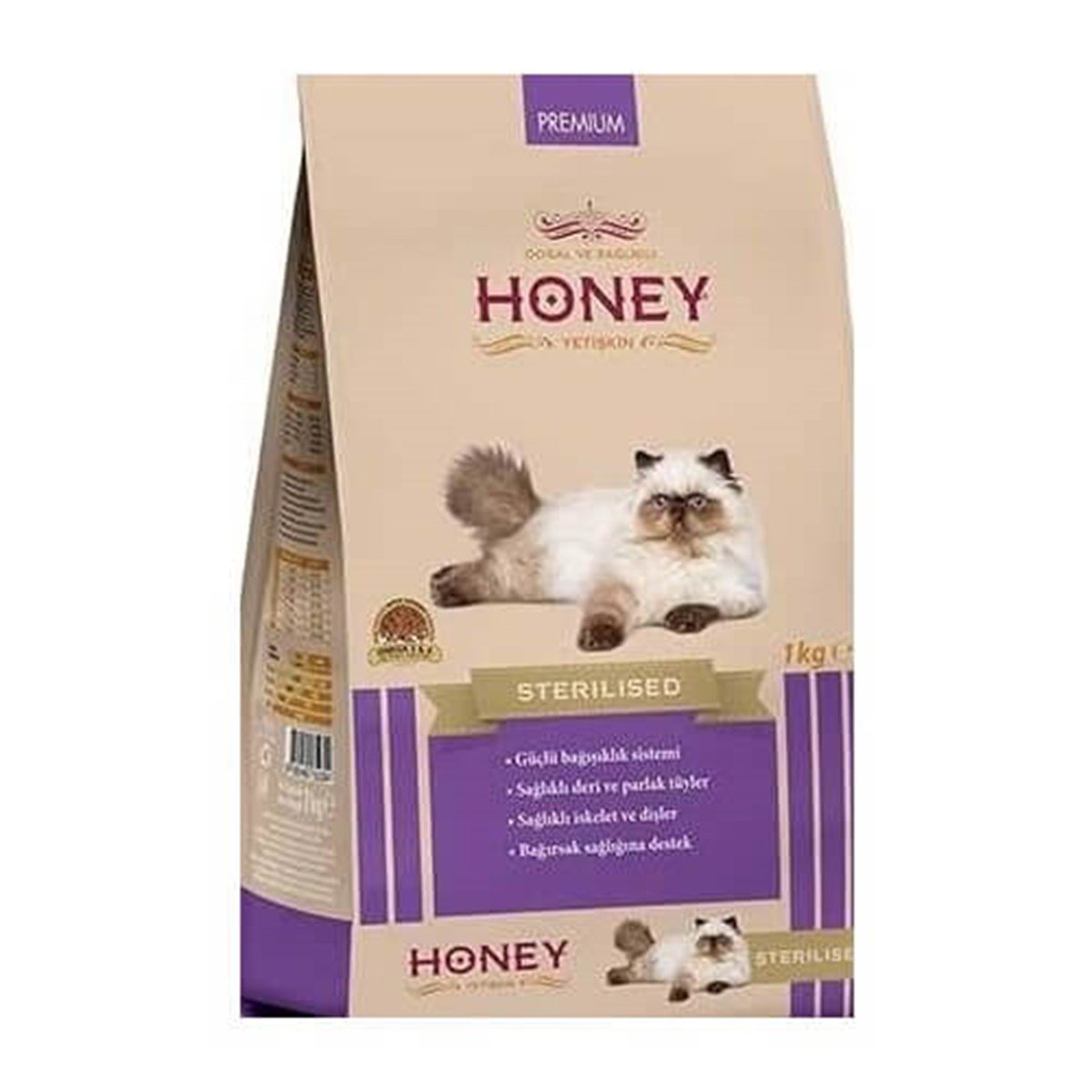 Honey Premium Sterilised Kısırlaştırılmış Yetişkin Kedi Maması 1 Kg