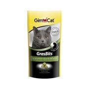 GimCat Gras Bits - Çimen Aromalı Sindirime Yardımcı Tablet 50 Gr