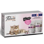 Felicia Düşük Tahıllı Kuzu Etli Yavru Kedi Maması 500+500 gr