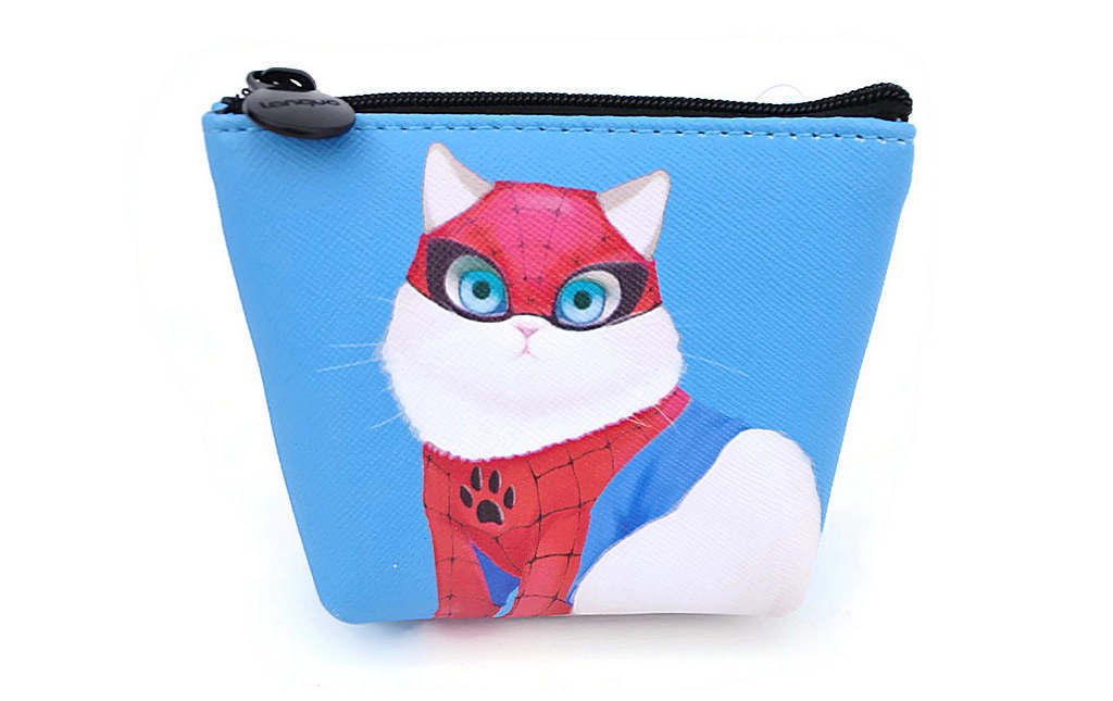 Languo Mini Bozuk Para Cüzdanı Spidercat