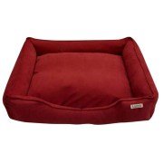 Lepus Soft Kedi Köpek Yatağı No:3 Kırmızı