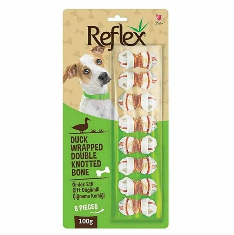 Reflex Ördek Etli Köpek Ödül Kemiği 8 Adet 100gr