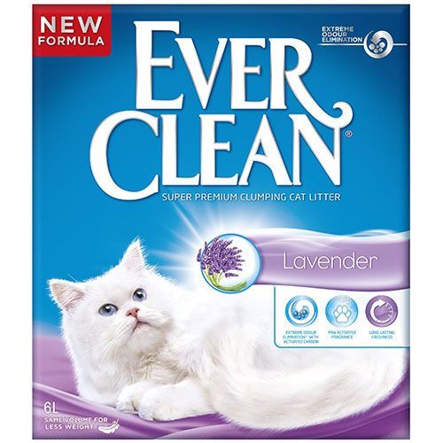 Ever Clean Lavender / Lavanta Kokulu Topaklaşan Kedi Kumu 6 Lt