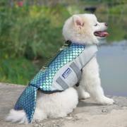 Köpek Can Yeleği Mermaid Mavi