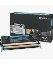 Lexmark C782X1CG Mavi Toner