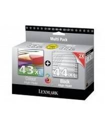 Lexmark 80D2966 Mürekkep Kartuş (2'li)