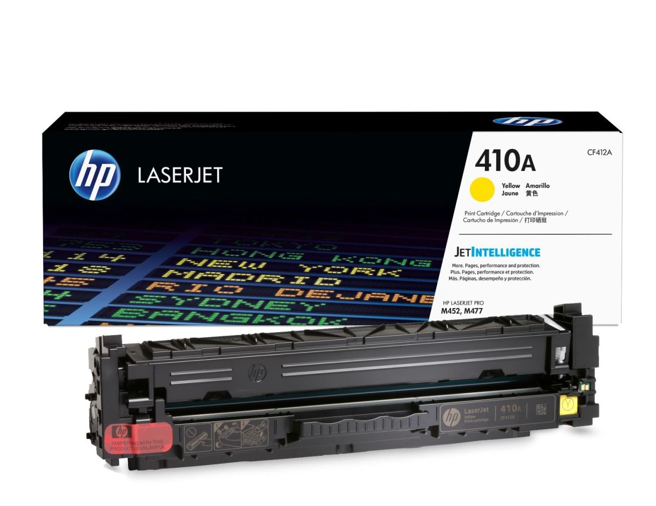 HP CF412A (410A) Orijinal Toner Sarı