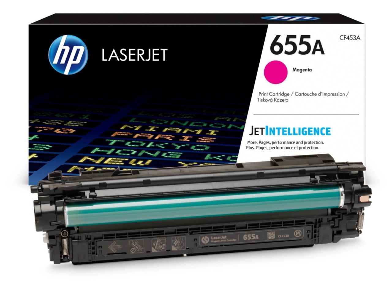 Orjinal HP 655A Kırmızı Toner (CF453A)