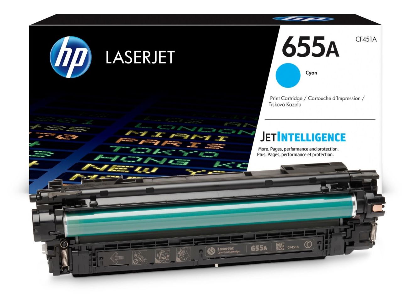 Orjinal HP 655A Mavi Toner (CF451A)