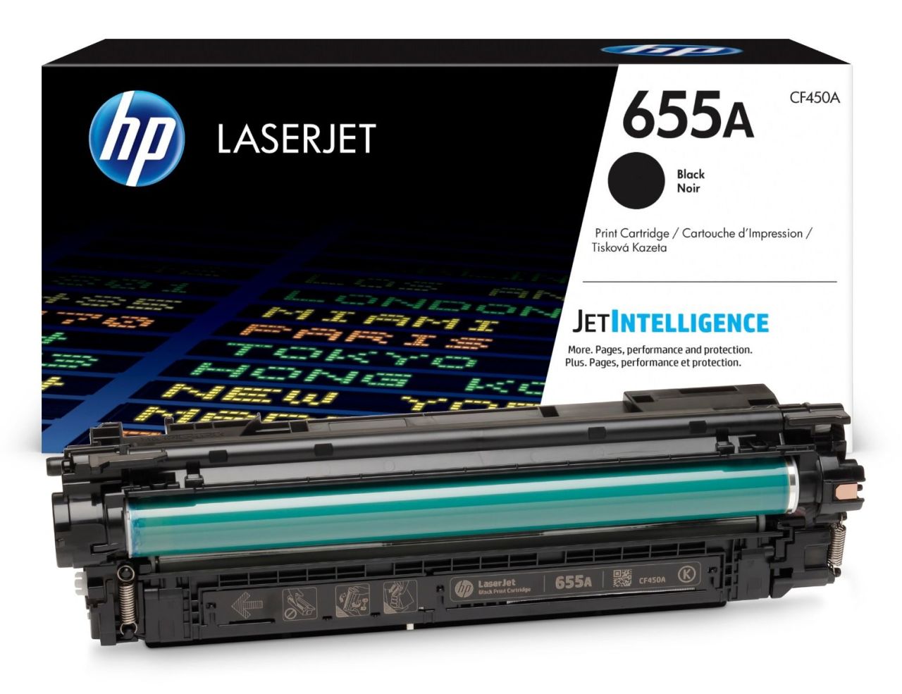 Orjinal HP 655A Siyah Toner (CF450A)