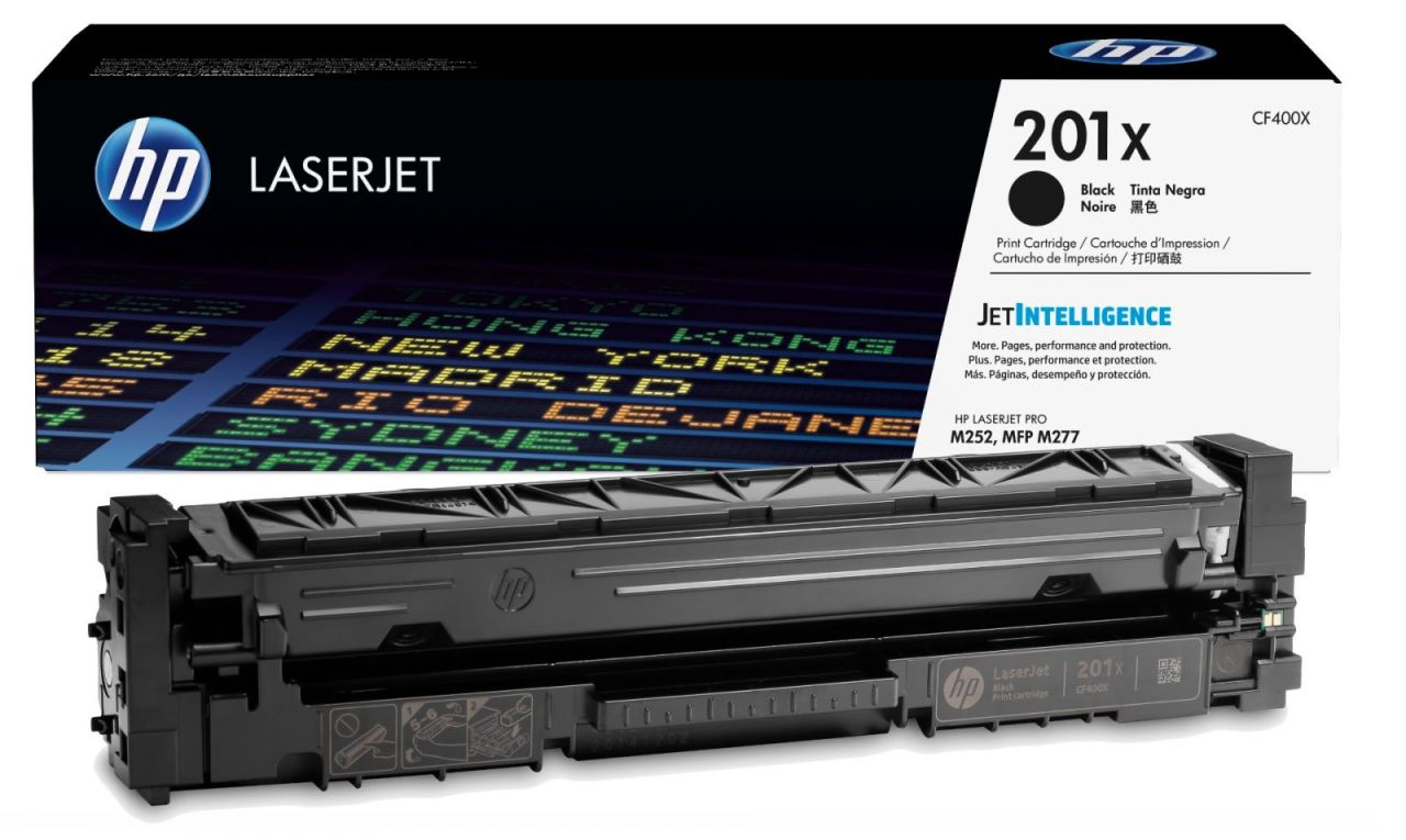 HP CF400X Orjinal Siyah Toner (201X) Yüksek Kapasite
