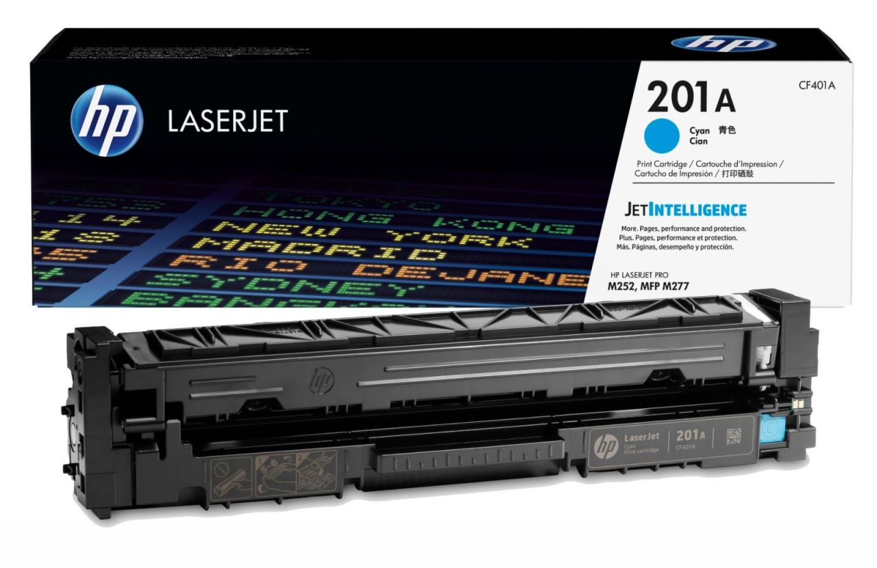 HP CF401A Orjinal Mavi Toner (201A)