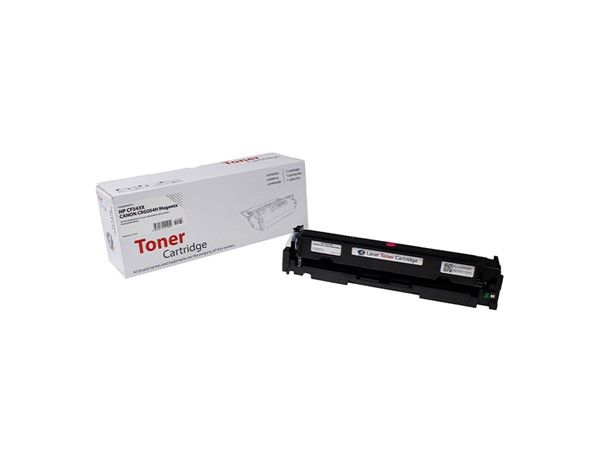 HP CF543X Kırmızı Muadil Toner (203X) Yüksek Kapasite