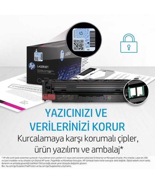 HP CF541A Mavi Orjinal Toner (203A)