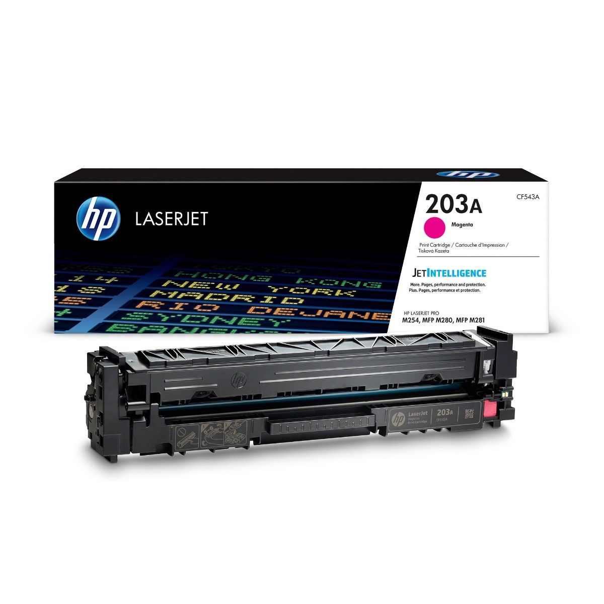 HP CF543A Kırmızı Orjinal Toner (203A)