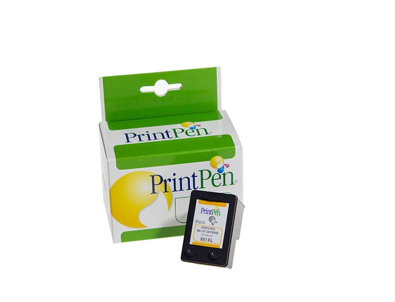 PRINTPEN HP No.301XL (CH563EE) Siyah Mürekkep Kartuş Yüksek Kapasite (%100 Yeni)