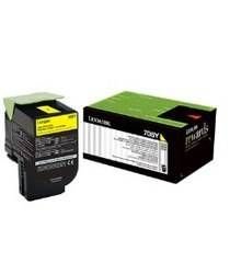 Lexmark 70C80Y0 Sarı Return Toner 1000 Sayfa