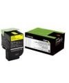 Lexmark 70C80Y0 Sarı Return Toner 1000 Sayfa
