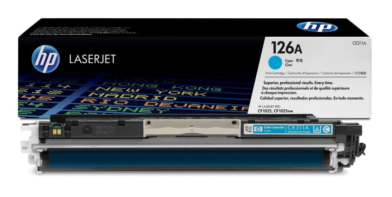 HP CE311A  (126) Orjinal Toner Mavi