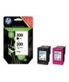 HP CN637E Ink Cartridge (300) Siyah ve renkli