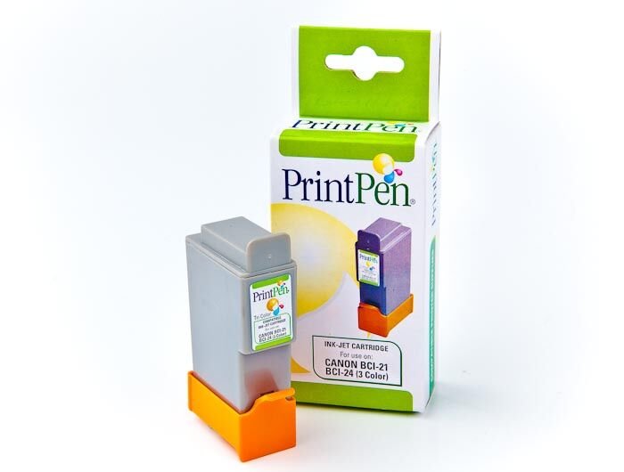 PRINTPEN CANON BCI-21,BCI-24 Renkli Mürekkep Kartuş