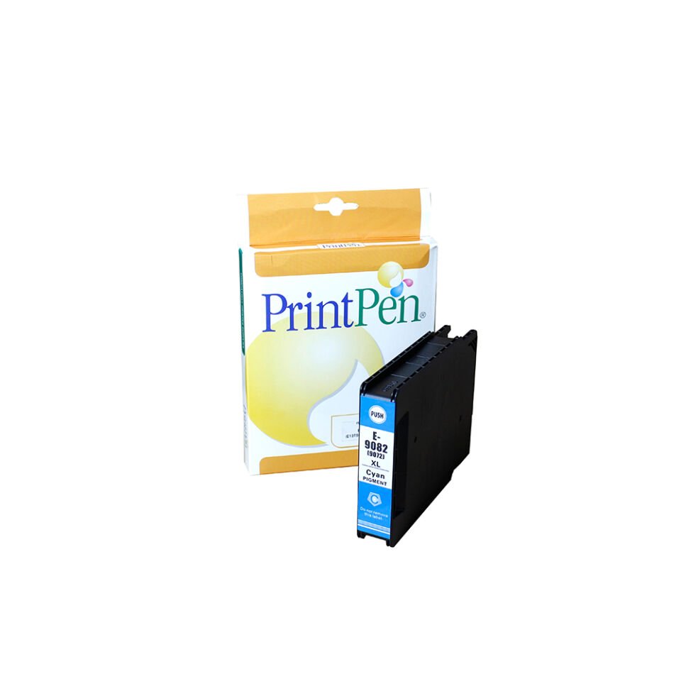 PRINTPEN EPSON T9082 (C13T908240) Mavi Mürekkep Kartuş (4k)