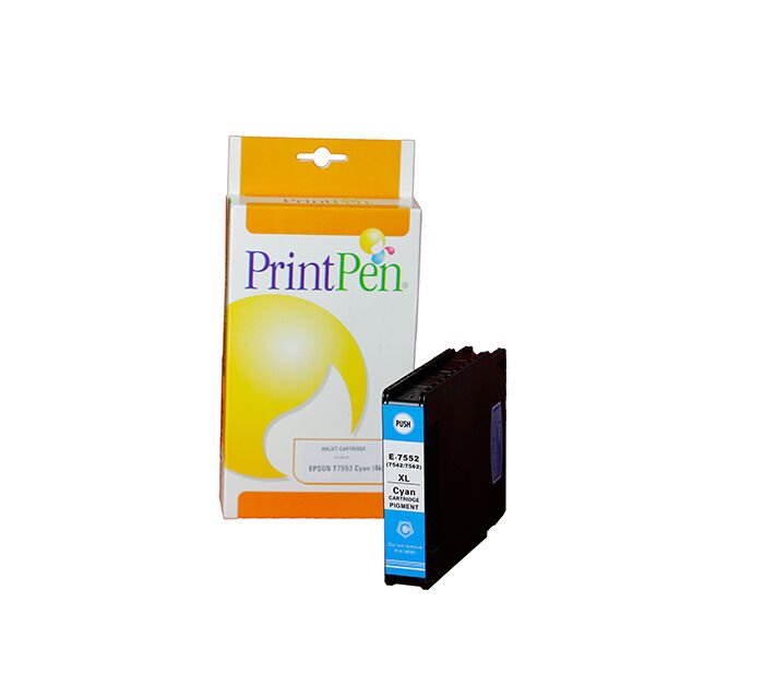 PRINTPEN EPSON T7552XL (C13T755240) Mavi Mürekkep Kartuş Yüksek kapasite (4k)
